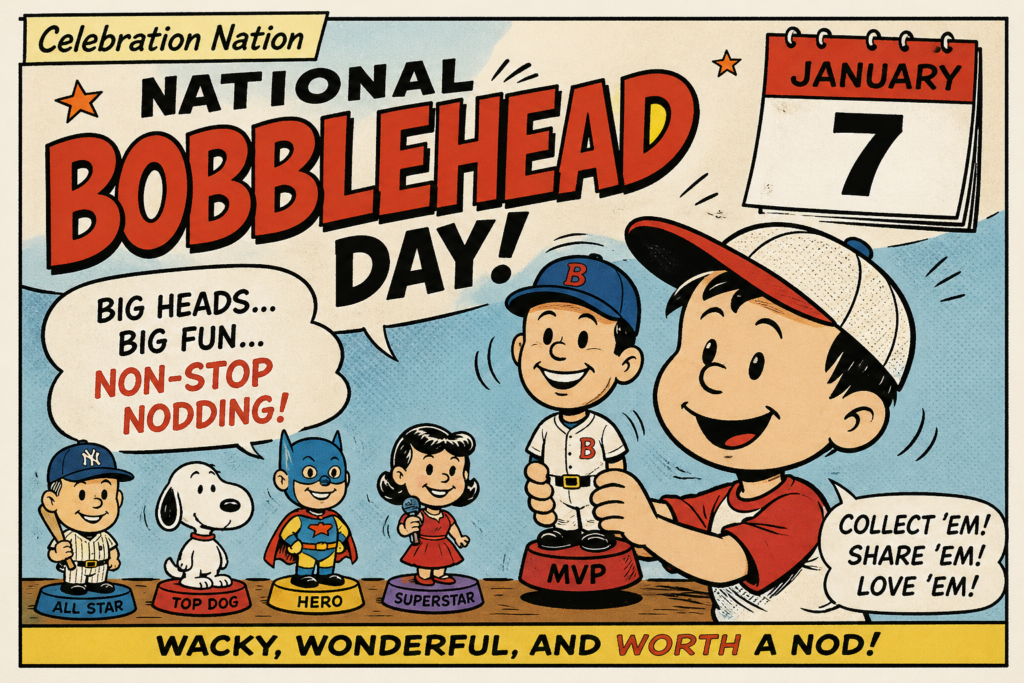 national bobblehead day january 7 celebration nation