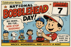 national bobblehead day january 7 celebration nation