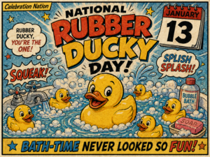 national rubber ducky day january 13 celebration nation