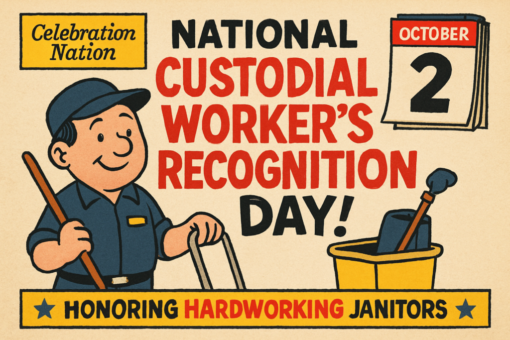 National Custodial Worker's Recognition Day national custodial workers recognition day october 2 celebration nation
