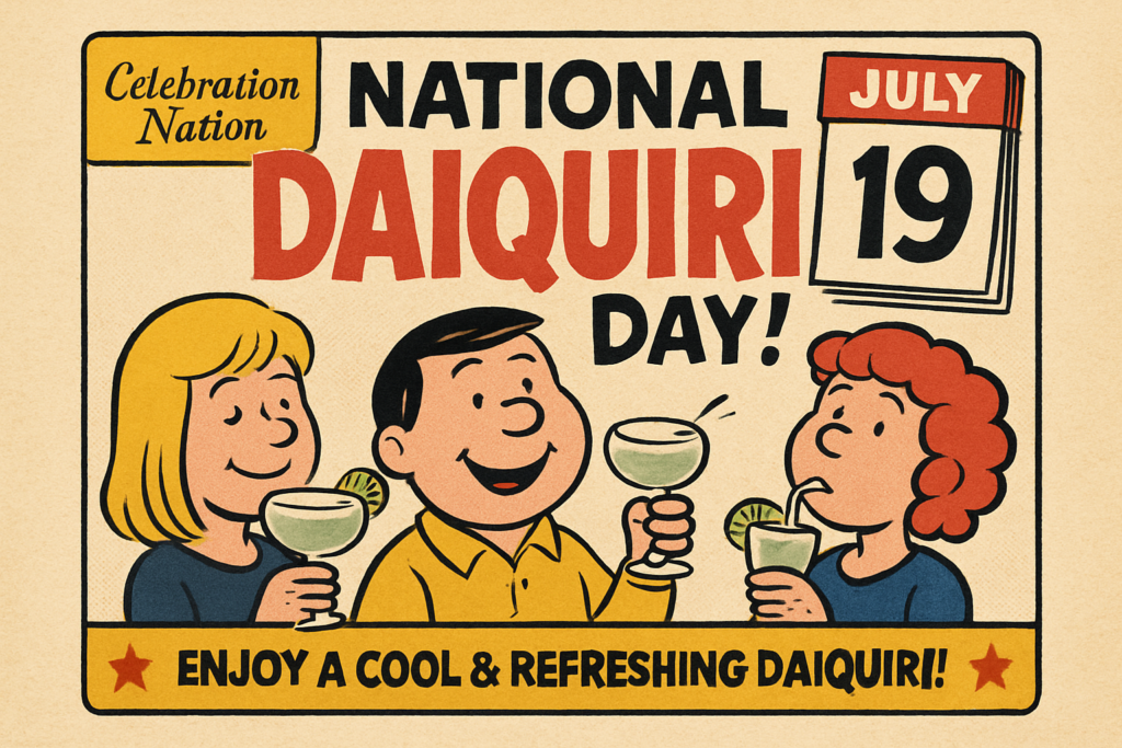 national daiquiri day july 19 celebration nation