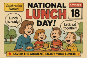 national love your lunch day october 18 celebration nation