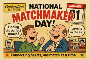 national matchmaker day january 31 celebration nation