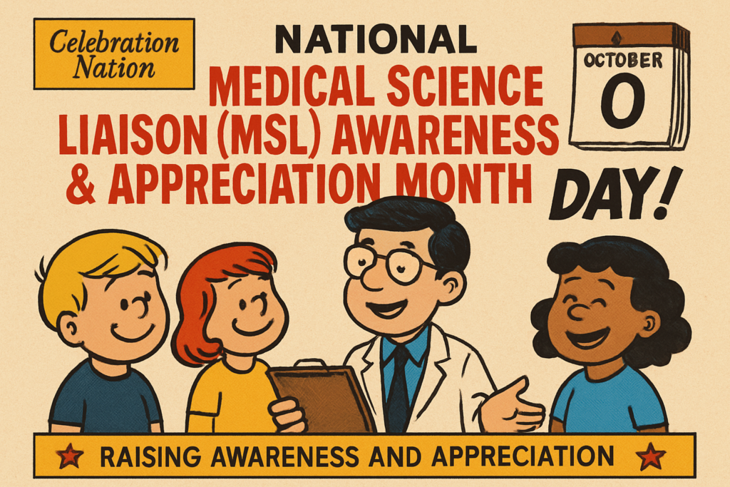 national medical science liaison msl awareness appreciation month october celebration nation