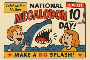 national megalodon day august 10 celebration nation