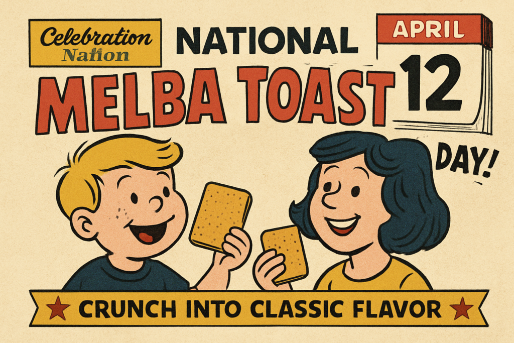 national melba toast day april 12 celebration nation