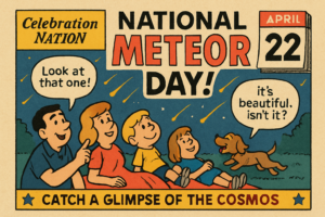 national meteor watch day april 22 celebration nation