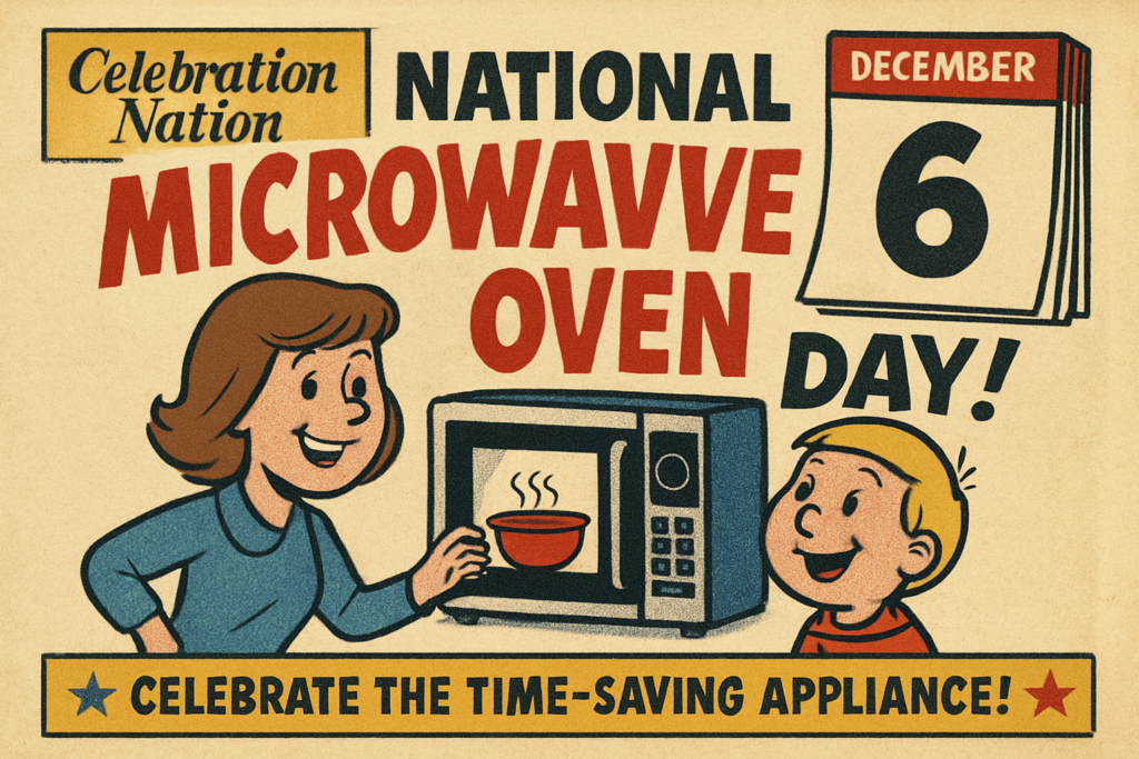 national microwave oven day december 6 celebration nation
