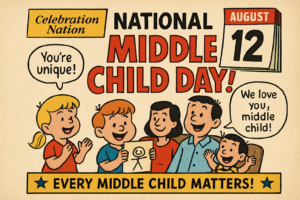 national middle child day august 12 celebration nation