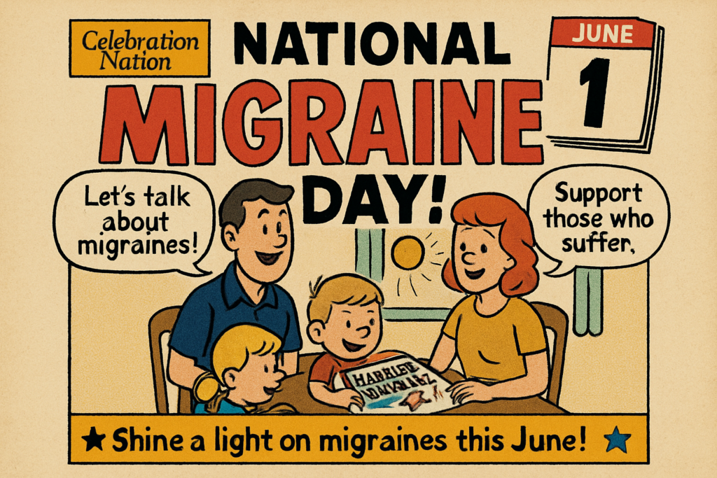 national migraine and headache awareness month june 1 celebration nation