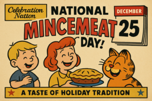 national mincemeat day december 25 celebration nation