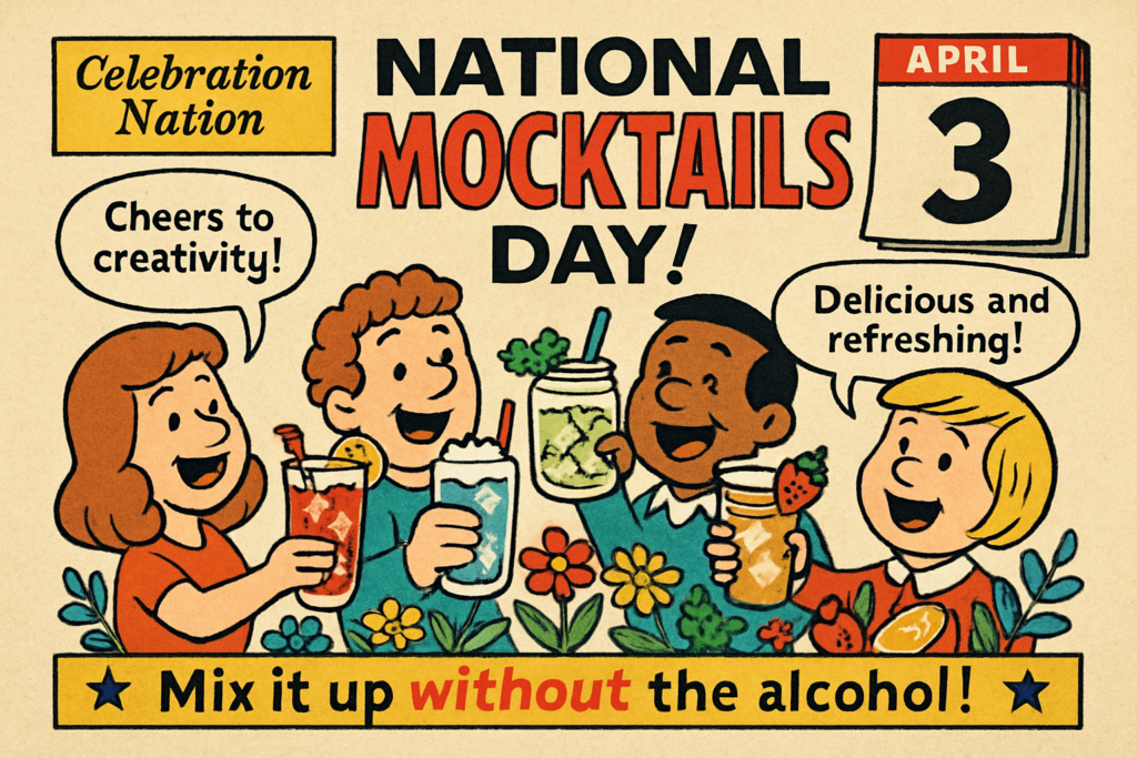 national mocktail week april 3 9 celebration nation
