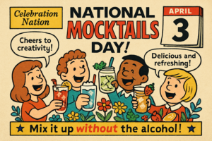 national mocktail week april 3 9 celebration nation