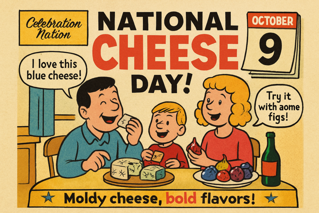national moldy cheese day october 9 celebration nation