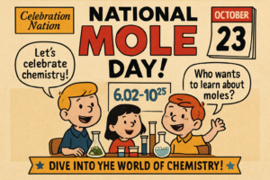 national mole day october 23 celebration nation