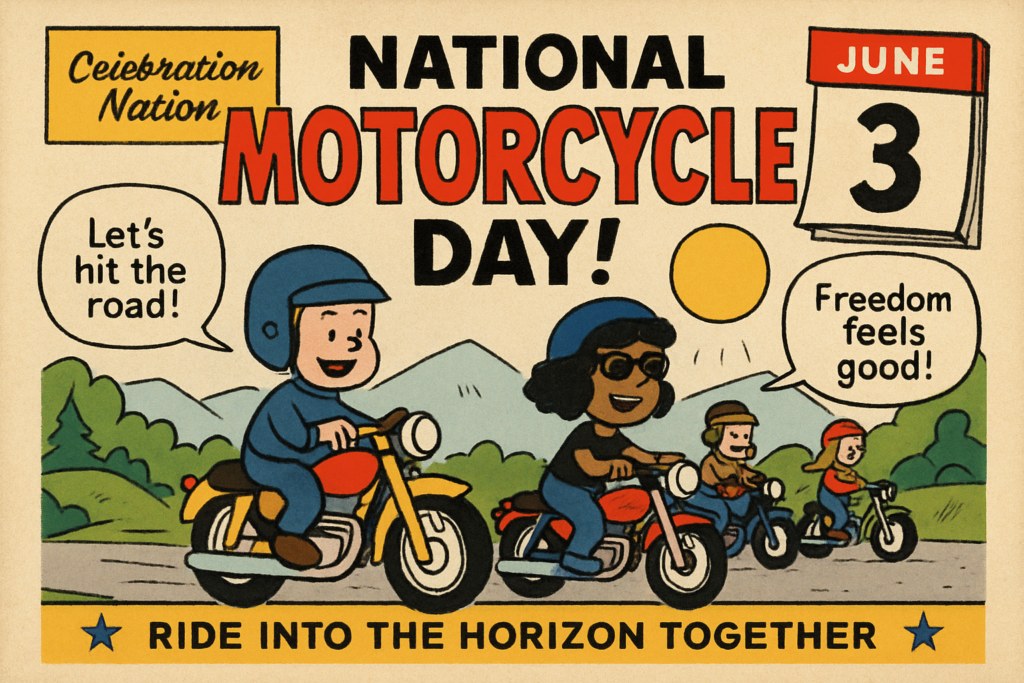 national motorcycle ride day june 3 celebration nation