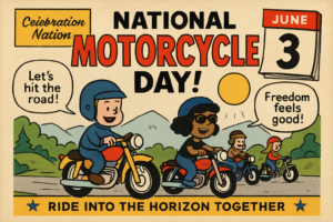 national motorcycle ride day june 3 celebration nation
