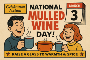 National Mulled Wine Day national mulled wine day march 3rd celebration nation