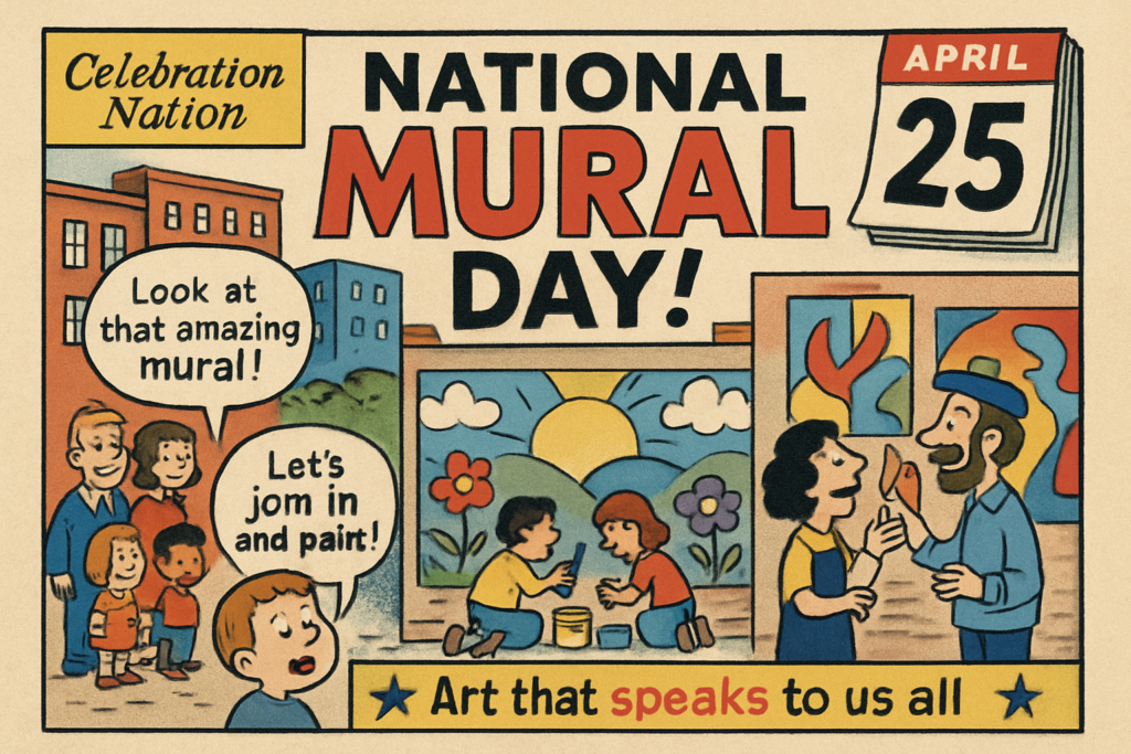 national mural day april 25 celebration nation