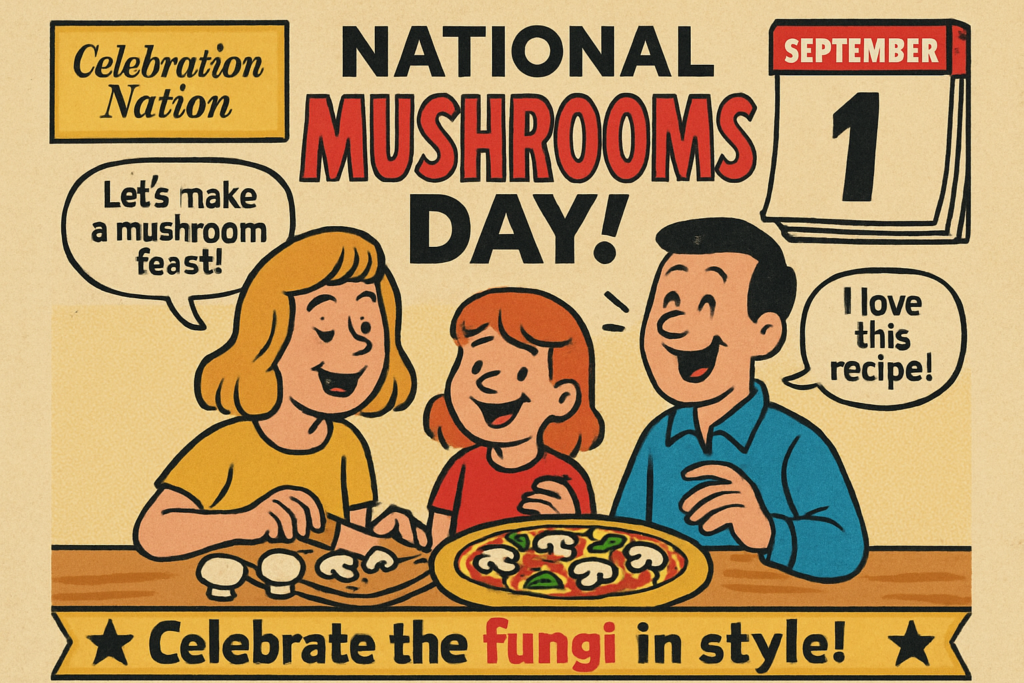 national mushroom month september september 1 celebration nation