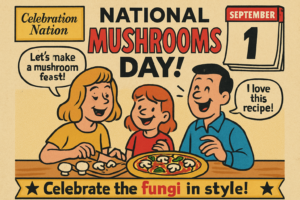 national mushroom month september september 1 celebration nation