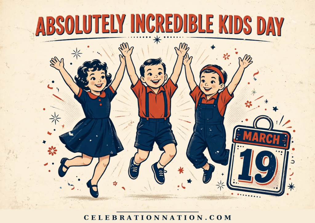 Absolutely Incredible Kids Day poster