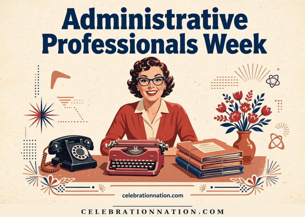 Administrative Professionals Week poster
