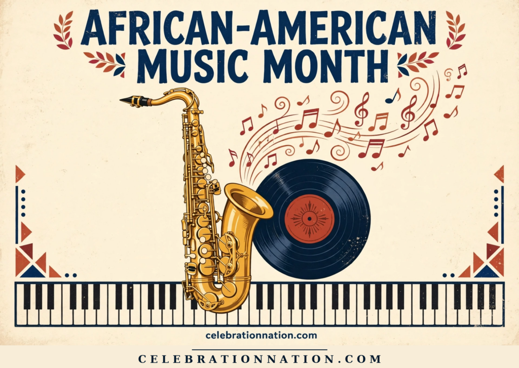 African-American Music Month poster
