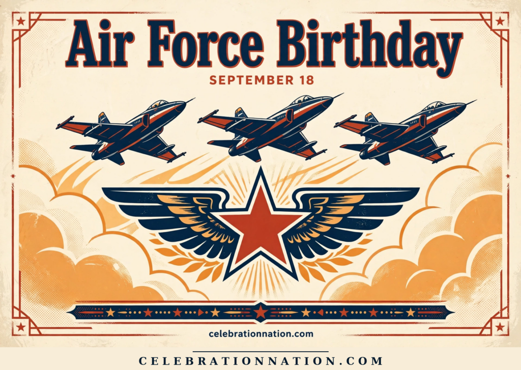 Air Force Birthday poster