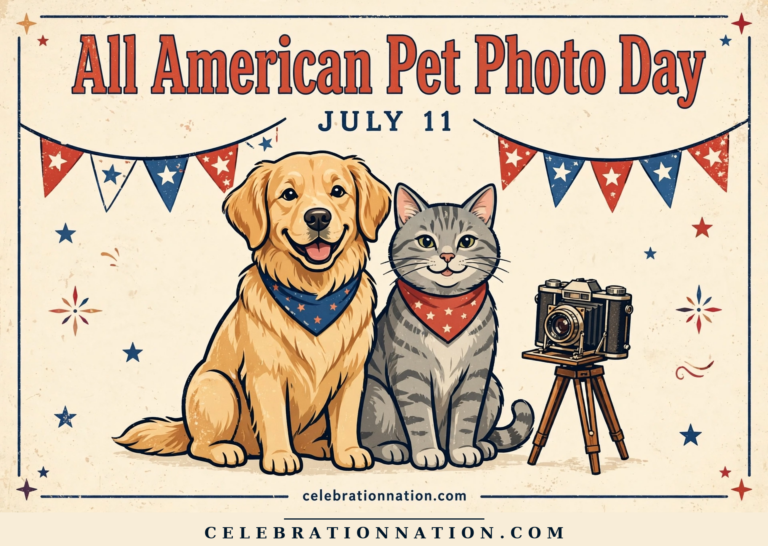 All American Pet Photo Day poster