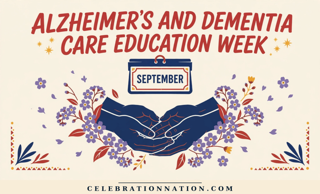 Alzheimer’s and Dementia Care Education Week poster