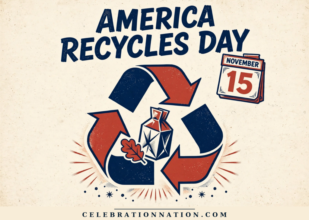 America Recycles Day poster