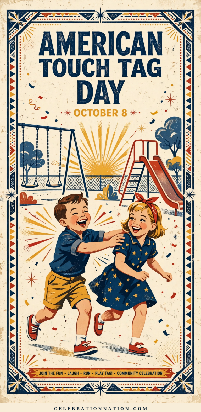 American Touch Tag Day poster
