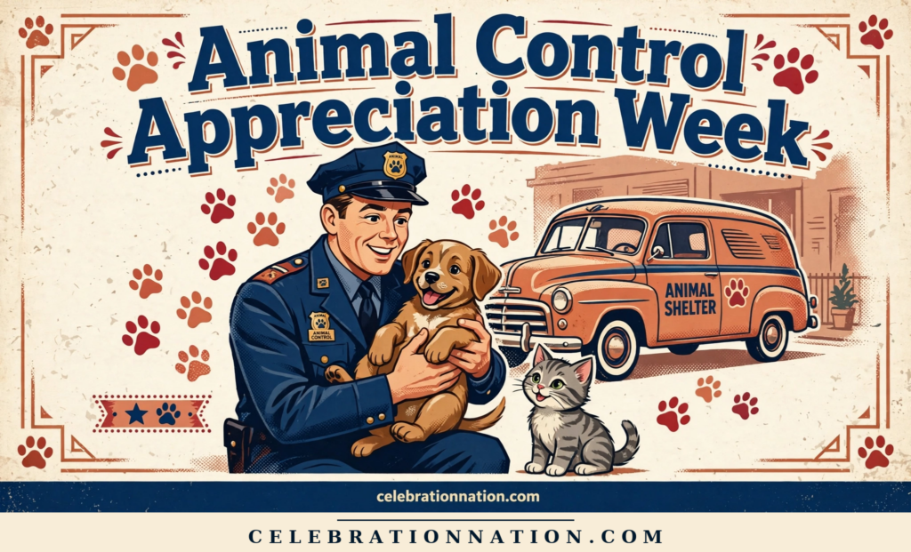 Animal Control Appreciation Week poster