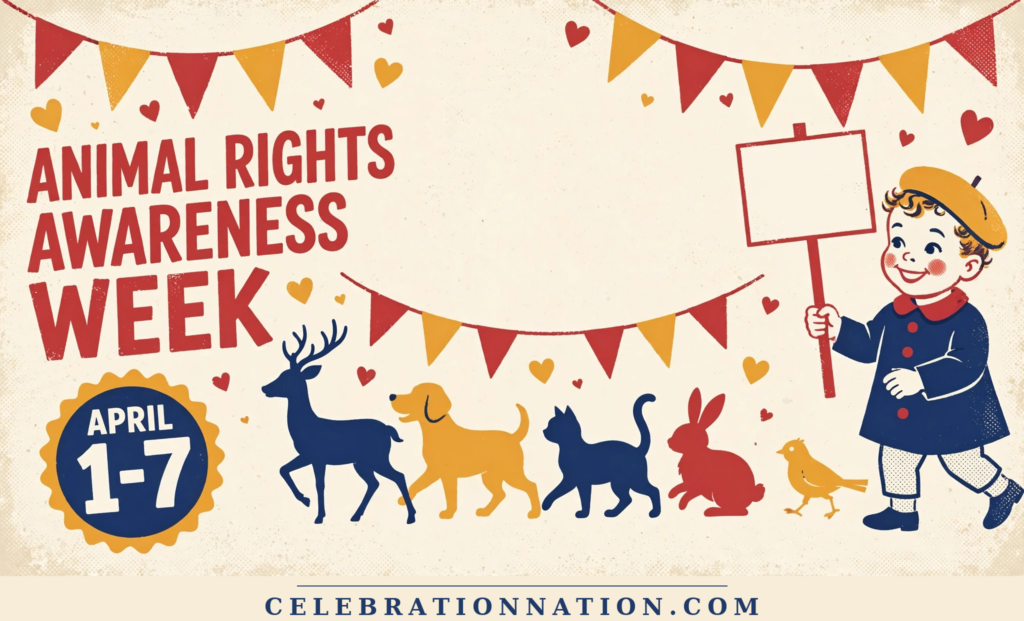 Animal Rights Awareness Week poster