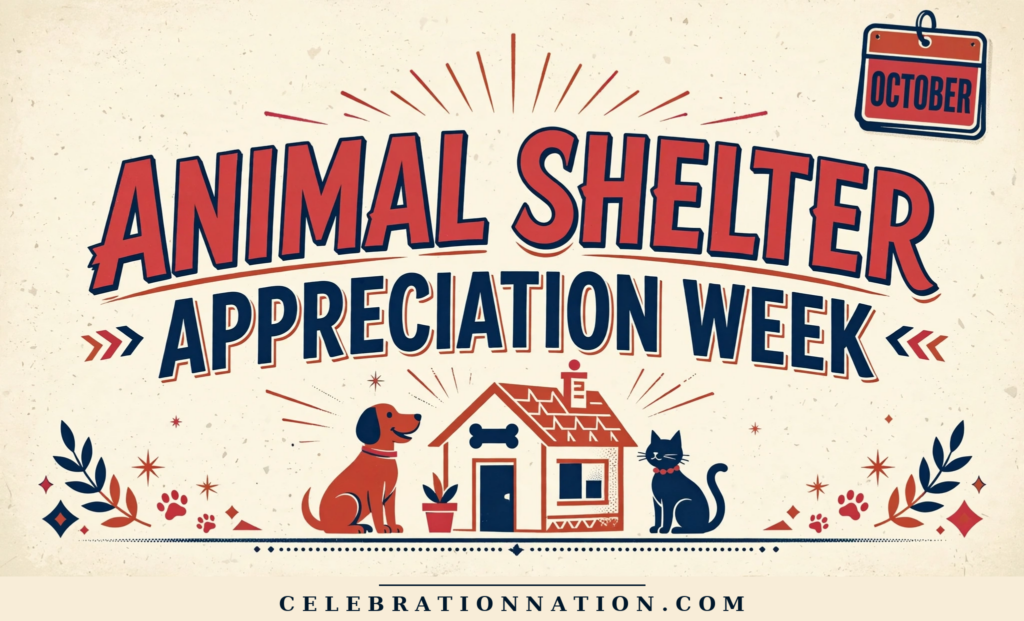 Animal Shelter Appreciation Week poster