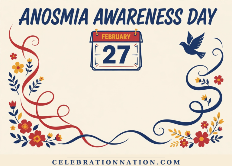 Anosmia Awareness Day poster