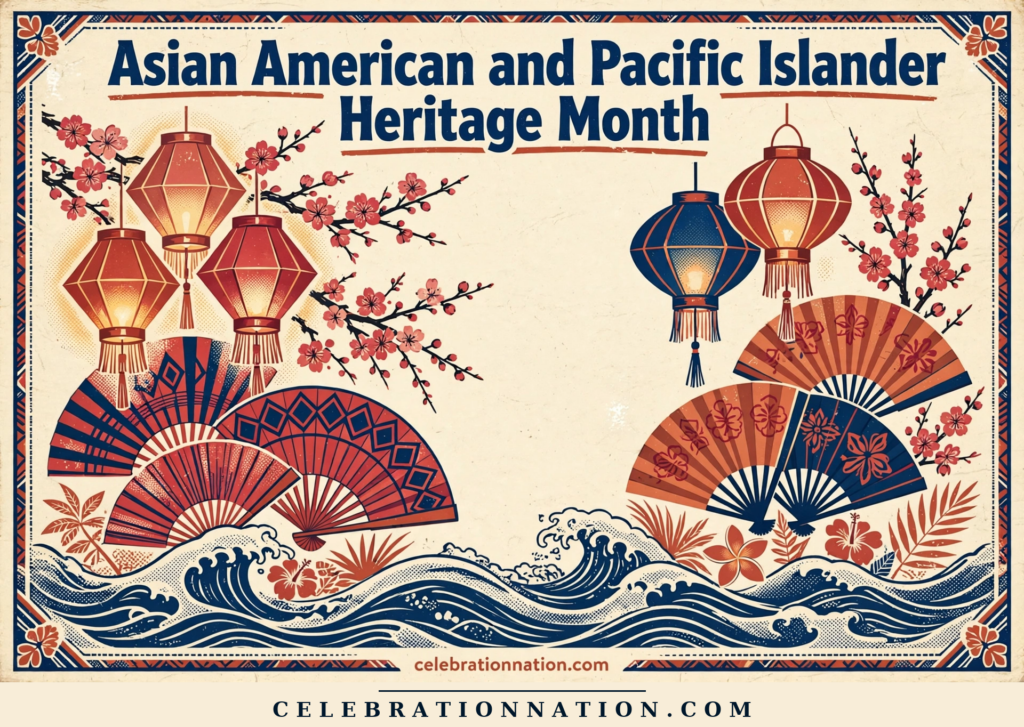 Asian American and Pacific Islander Heritage Month poster