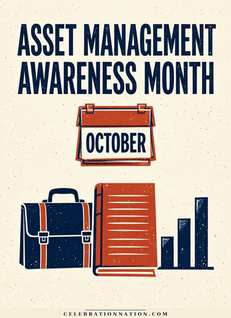 Asset Management Awareness Month poster