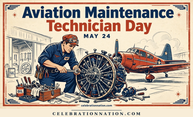 Aviation Maintenance Technician Day poster