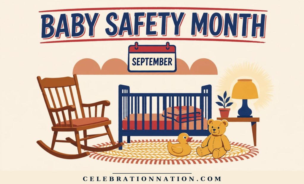 Baby Safety Month poster