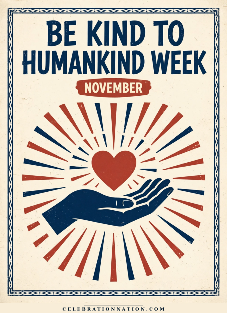 Be Kind to Humankind Week poster