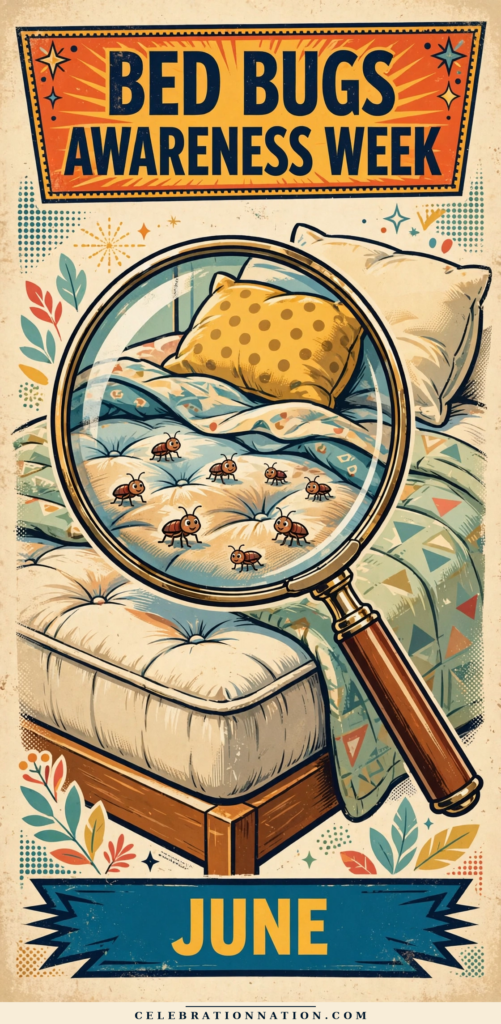 Bed Bugs Awareness Week poster