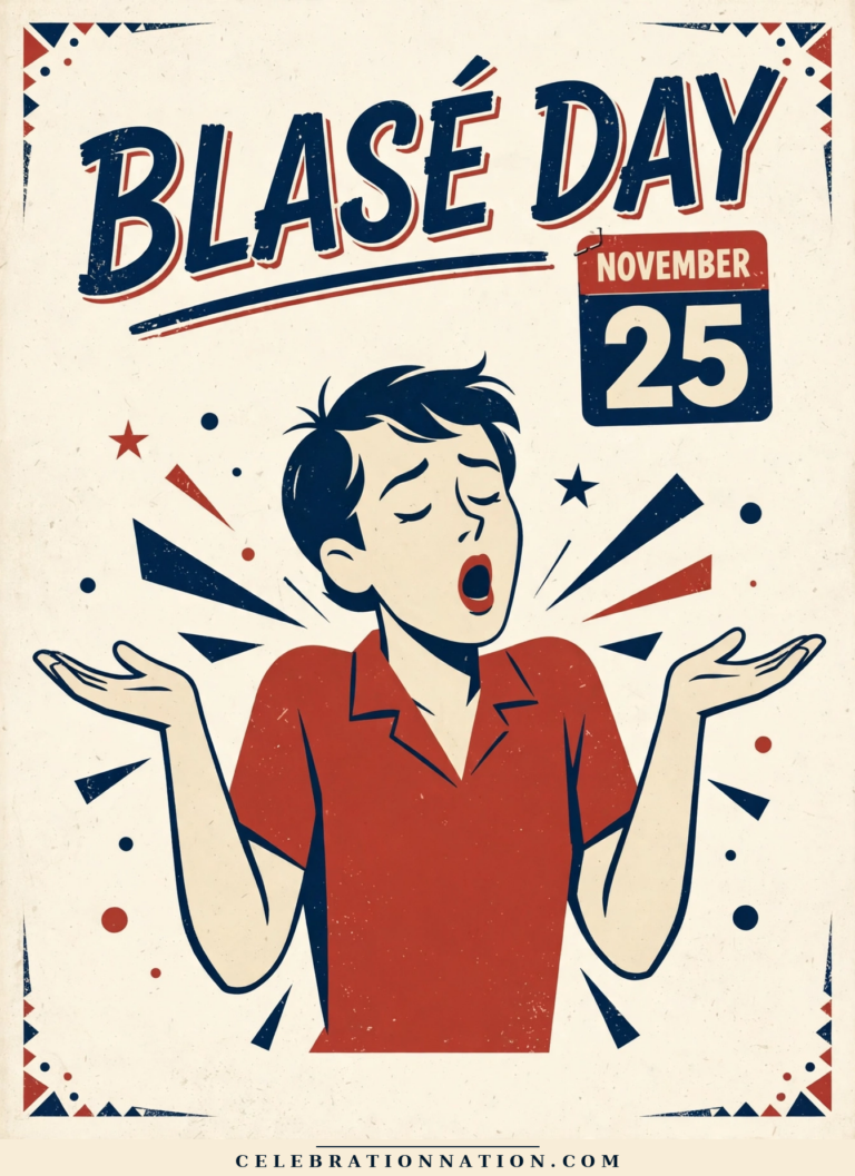 Blasé Day poster