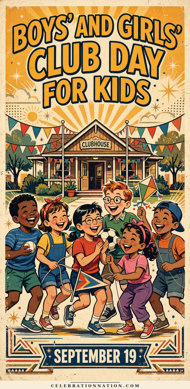 Boys’ and Girls’ Club Day for Kids poster
