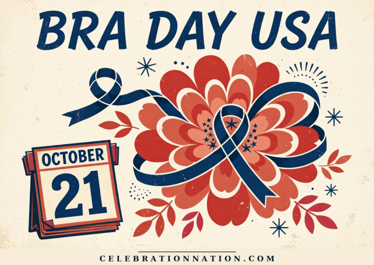 Bra Day USA poster