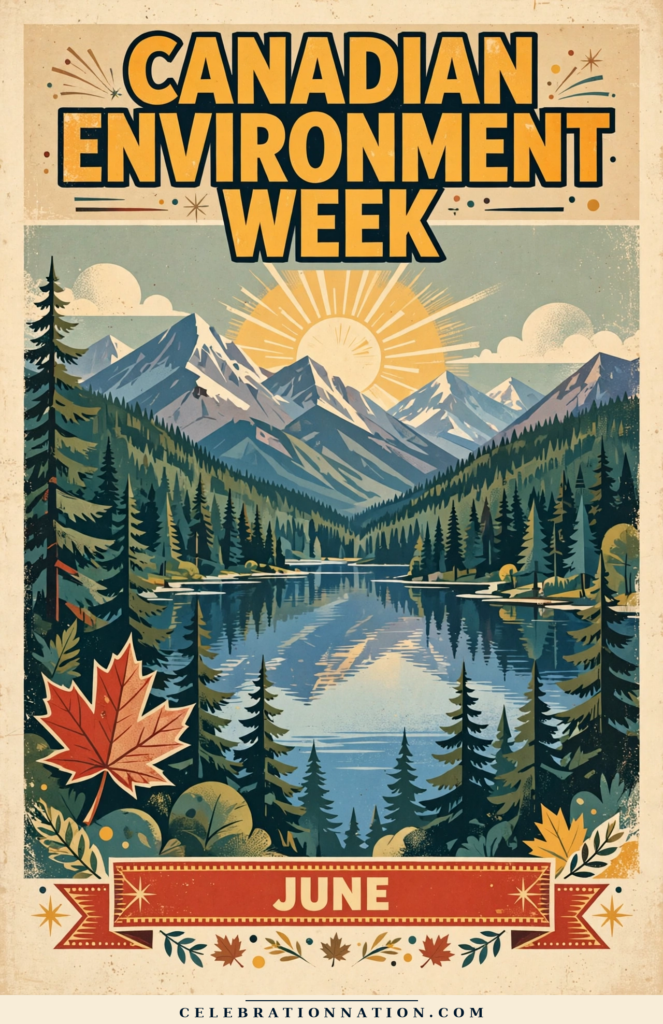 Canadian Environment Week poster