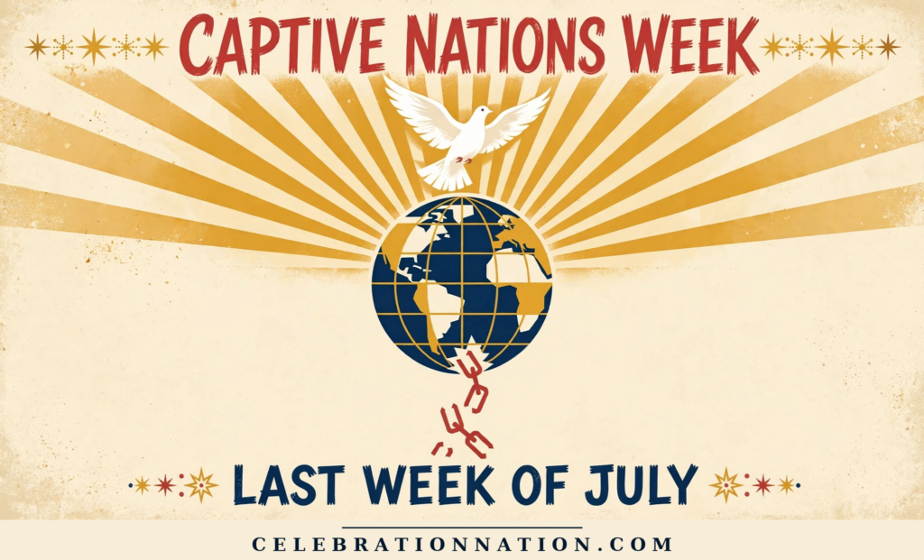 Captive Nations Week poster