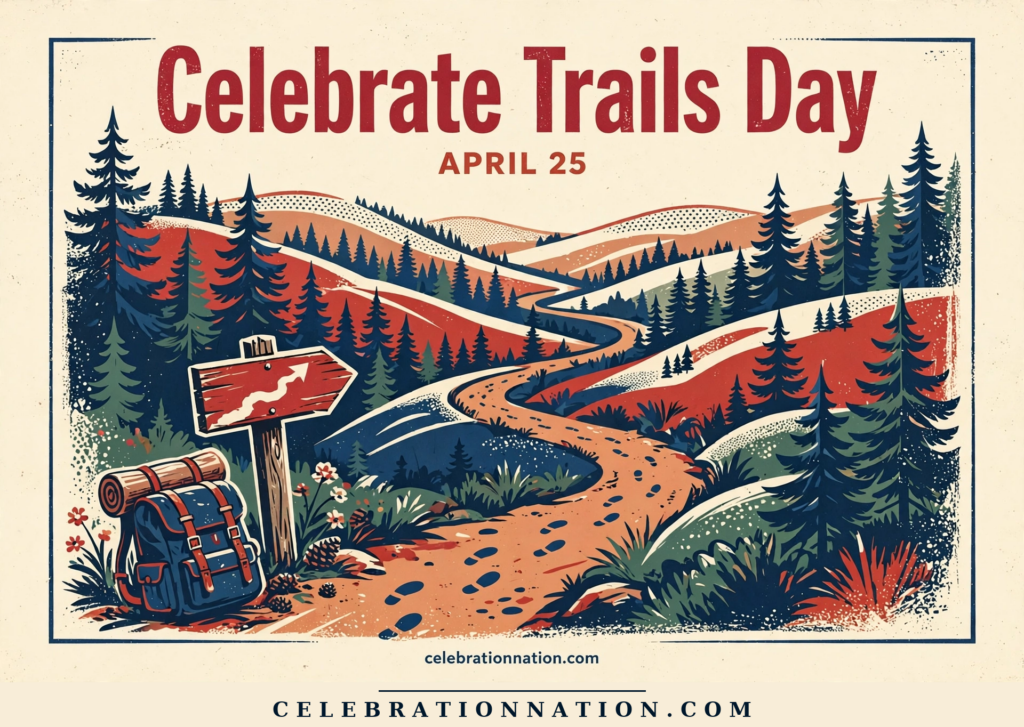 Celebrate Trails Day poster