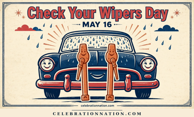 Check Your Wipers Day poster
